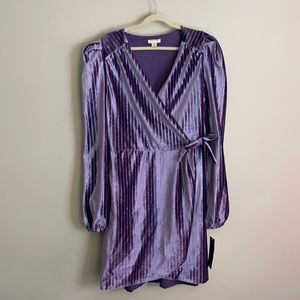 Girls Habitual - Purple Dress with Silver wrap formal size 16